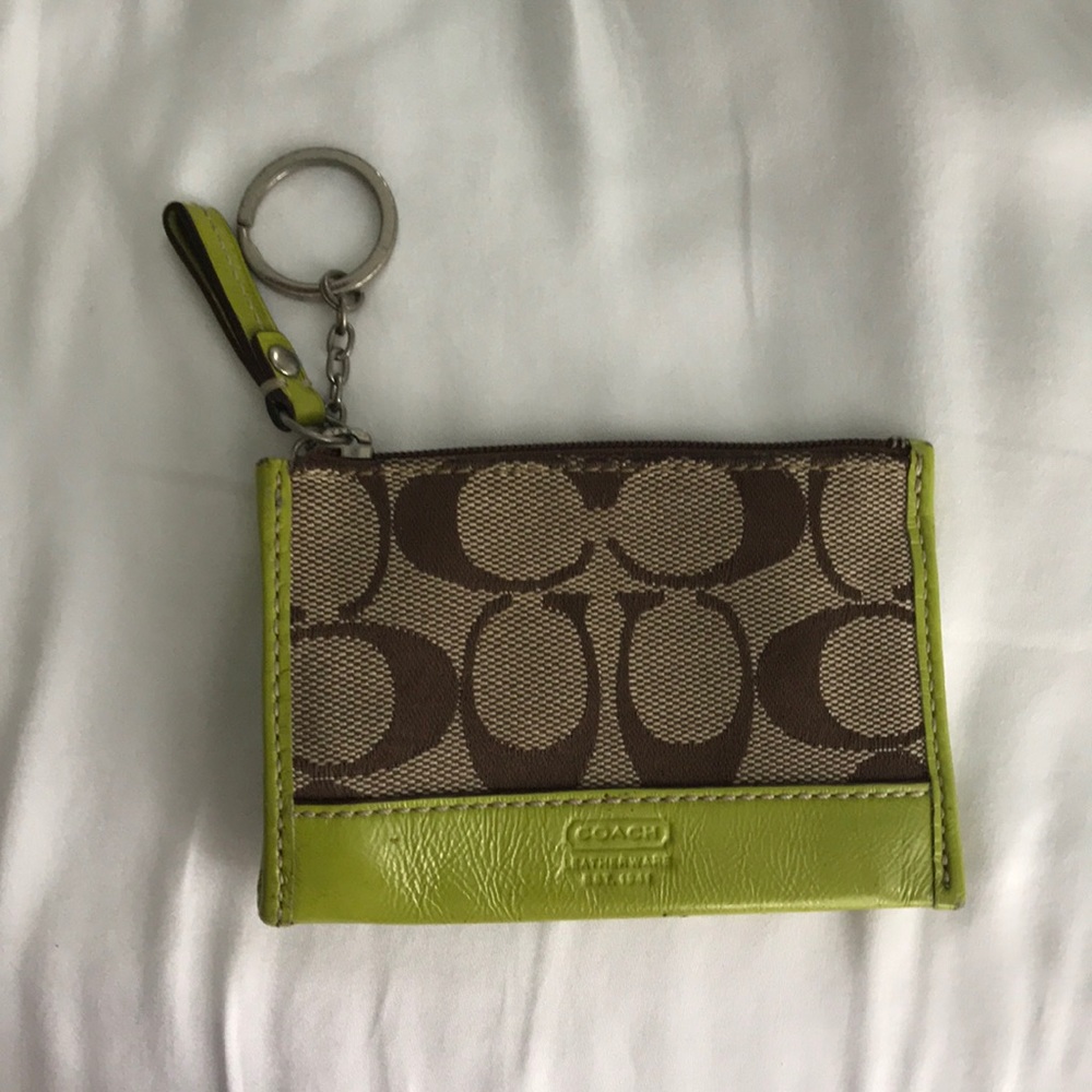 Coach change purse
